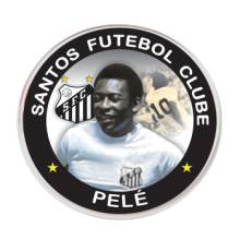 Bot�o do Santos - Pel�