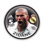 Bot�o do Real Madrid - Zidane